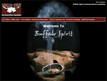 Tablet Screenshot of buffalospirit.org